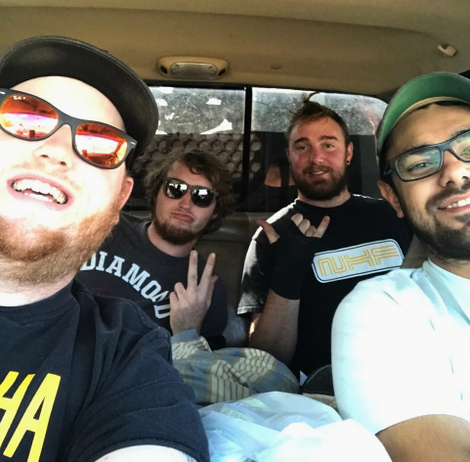 Group selfie, East Coast Grid Fillers. Photo credit: Peter Olivier